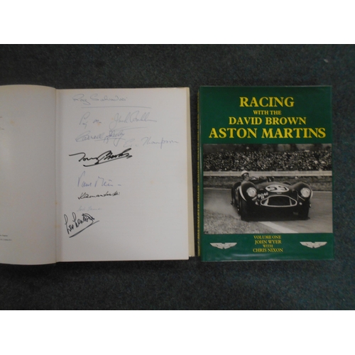 45 - BOOKS: ASTON MARTIN: WYER, J. & NIXON, C: Racing With The David Brown Aston Martins 2 vols. 1980, bo... 
