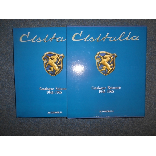 62 - BOOKS: CISITALIA: BALESTRA, N: Catalogue Raisonne 1945-1965, 1991, s/case. Est. £80 - £140.