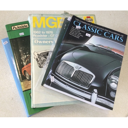 340 - A selection of various motoring books and manuals. Est. £15 - £20.