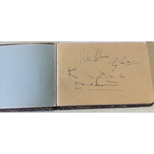 193 - BOOKS: AUTOGRAPHS: A large collection of 150+ racing driver autographs, incl. J. Brabham, J. Surtees... 