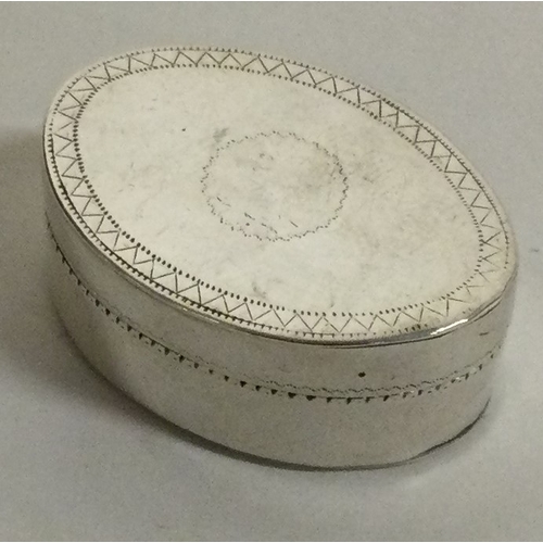 119 - A George III hinged silver vinaigrette. London 1801. By Roger Biggs. Approx. 15 grams. Est. £150 - £... 