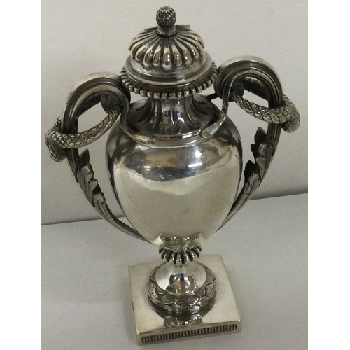 188 - A novelty silver trophy. London 1940. Approx. 151 grams. Est. £200 - £300.