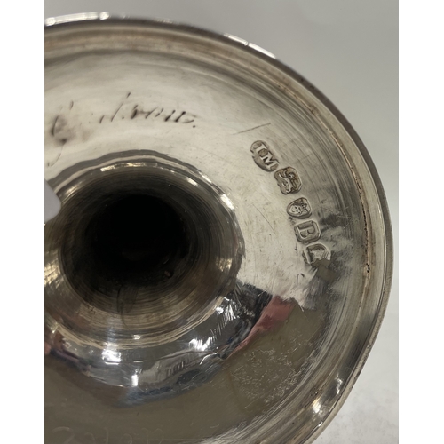 269 - A fine George III silver wine goblet. London 1797. By James Mince. Approx. 160 grams. Est. £250 - £3... 