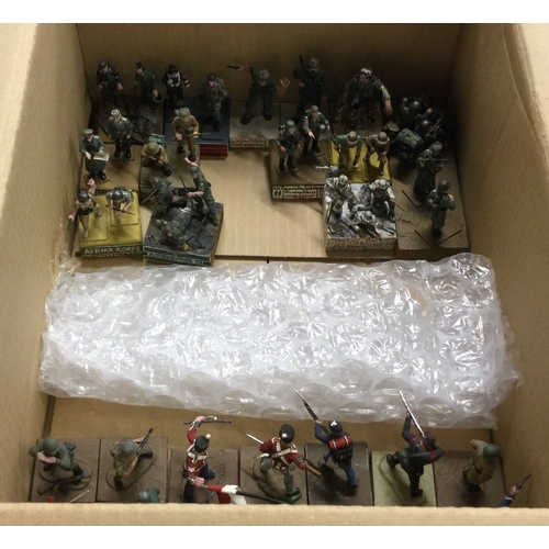 181 - MILITARY FIGURES FOR COLLECTORS: Twenty-six military figures assembled (and in many cases converted)... 