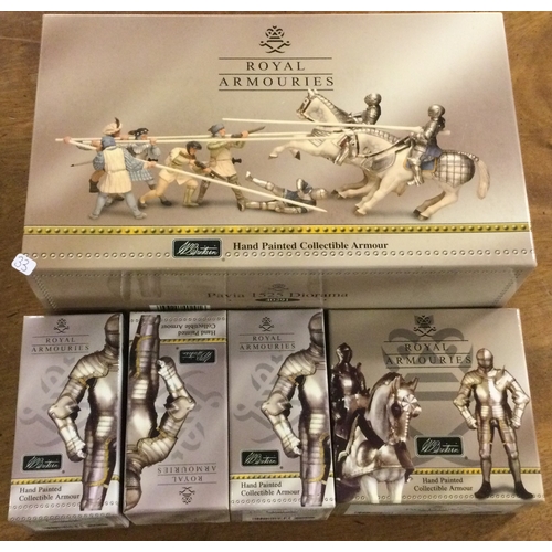 33 - BRITAINS: Five boxed Royal Armouries sets. Est. £20 - £30.