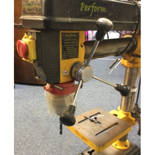 842 - A Perform five speed pillar drill. Est. £20 - £30.