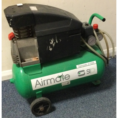 844 - A Sip Airmate Tornado compressor.  Est. £50 - £80.