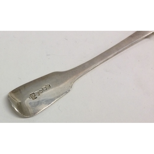 458 - YORK: A rare silver serving spoon. 1824. By James Barber, George Cattle & William North. Approx. 78 ... 