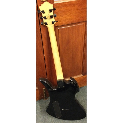 19 - An unusual electric guitar. Est. £20 - £30.