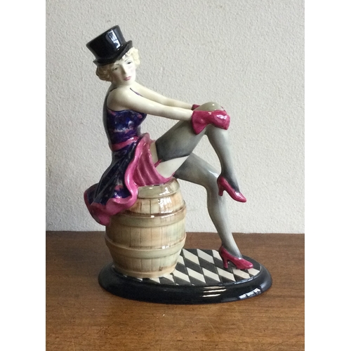 250 - A 'Marlene Dietrich' figurine by Kevin Francis. Numbered 598. Est. £40 - £60.