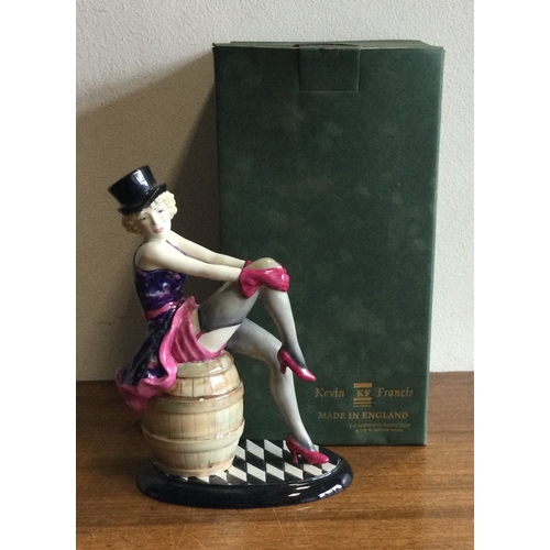 250 - A 'Marlene Dietrich' figurine by Kevin Francis. Numbered 598. Est. £40 - £60.