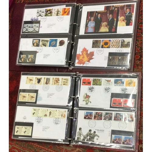 29 - A folder containing UK first day covers from 1994 - 2003. Est. £20 - £30.