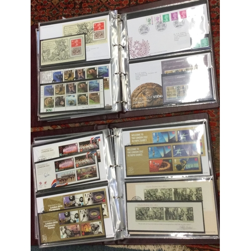 31 - A folder containing UK first day covers from 2010 - 2013. Est. £20 - £30.