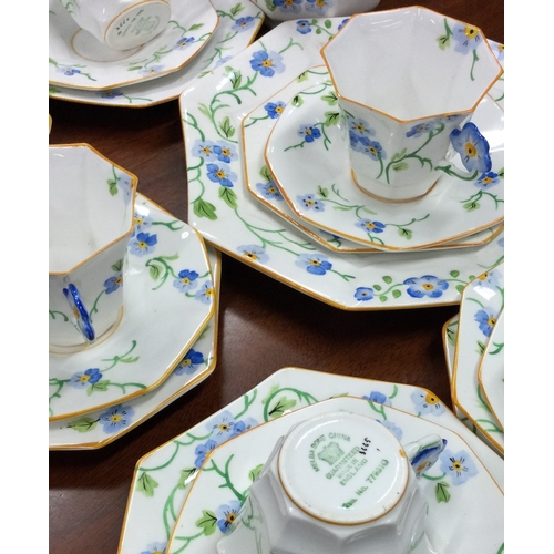 71 - An attractive Melba part tea service. Est. £30 - £50.