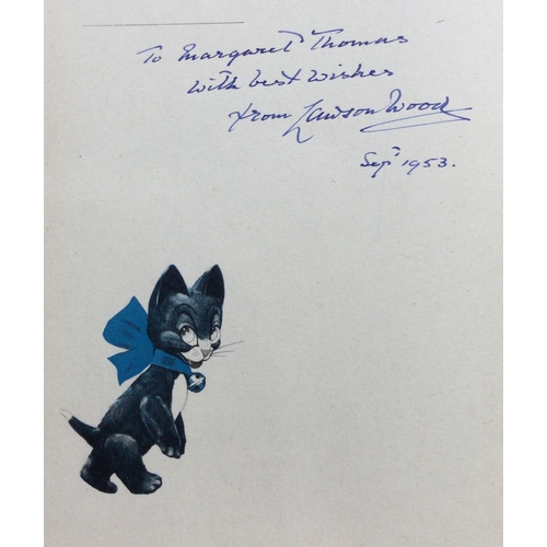 1054 - A Lawson Wood's 1951 annual. Published by Dean & Son Ltd. Inscribed and signed by the artist. Dated ... 