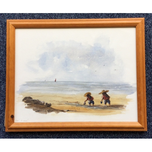 1065 - DOUGLAS SPITAL: (British, 1900 - 2000): A framed and glazed watercolour entitled, 