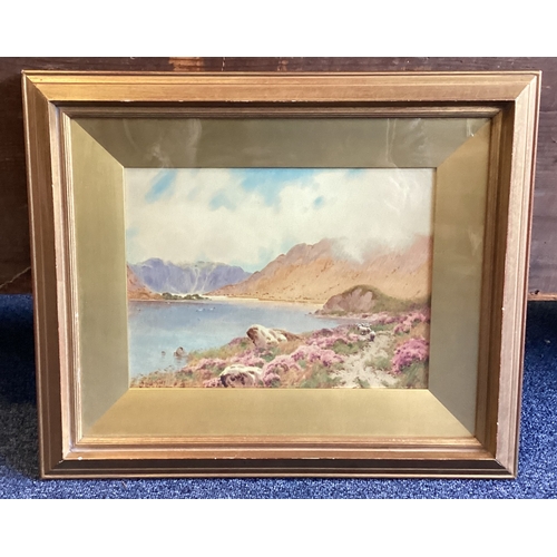 1085 - JOHN ABERNETHY LYNAS GRAY: (British, 1869 - 1937): A gilt framed and glazed watercolour entitled, 