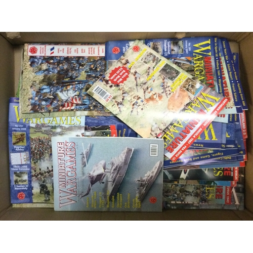 1172 - A large selection of 'Miniature Wargames' magazines. Varying dates from 1995 - 2008. Est. £10 - £20.