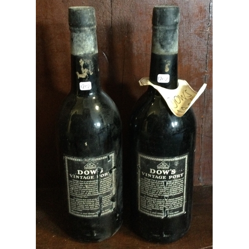 1202 - Two x 75cl bottles of Dow's 1983 Vintage Port. Bottled 1985. Est. £20 - £30.