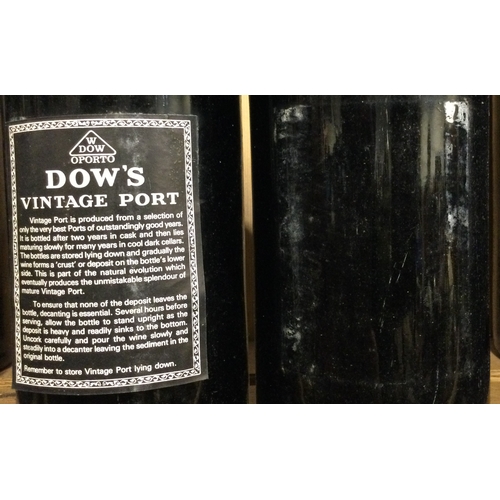 1236 - Two x 75cl bottles of Dow's 1985 Vintage Port. Bottled 1987. Est. £20 - £30.