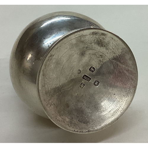 65 - A large silver sugar caster. London 1931. By Goldsmiths & Silversmiths. Approx. 76 grams. Est. £200 ... 