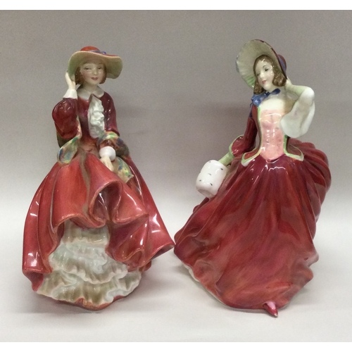 681 - Two Royal Doulton ladies entitled 