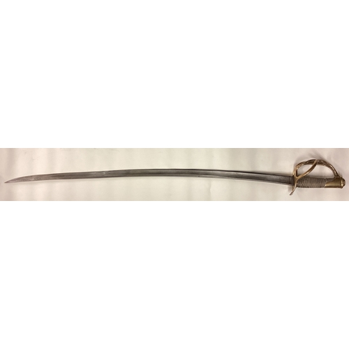 807 - A French 1822 Model Light Cavalry Sword.