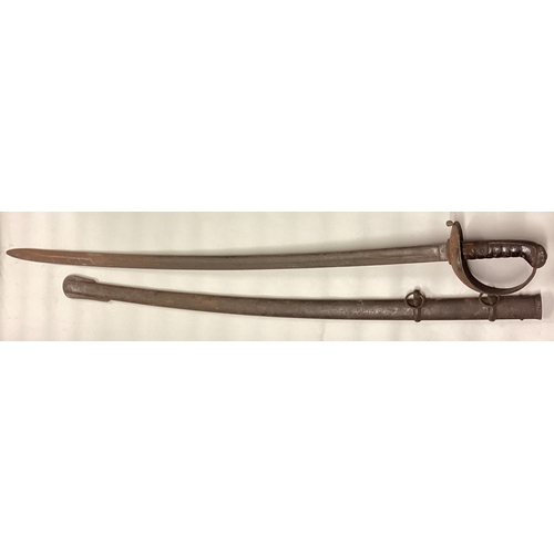 811 - A British 1821 Pattern Heavy Cavalry Trooper's Sword. Est. £30 - £50.