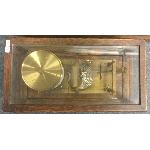 831 - A good Simplex barograph. Est. £80 - £120.