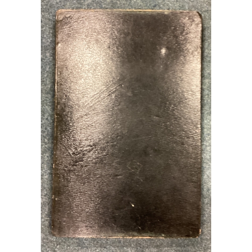 853 - A large silver mounted blotter. Est. £30 - £50.