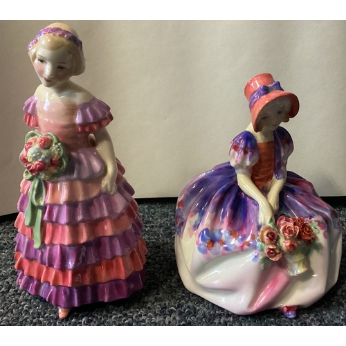 970 - Two Royal Doulton ladies entitled 'Monica