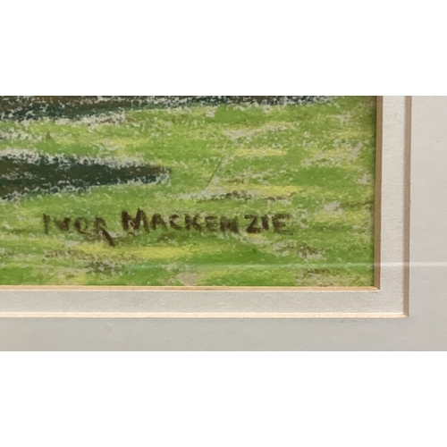 1146 - IVOR MACKENZIE: (British, 1880 - 1962): A framed and glazed watercolour and pastel entitled, 