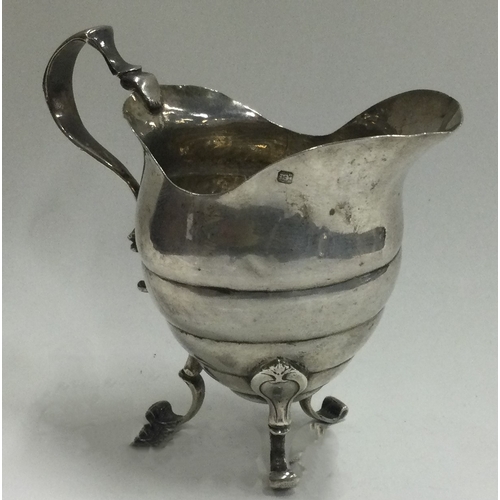 137 - An early Continental silver jug. Approx. 81 grams. Est. £100 - £150.