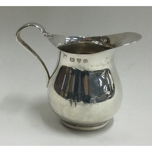 169 - CHESTER: A silver jug. 1897. Approx. 37 grams. Est. £40 - £60.