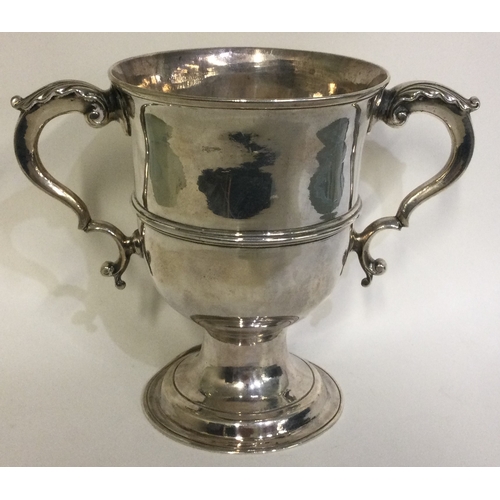 286 - An 18th Century silver two handled cup. London 1777. By William Cattell. Approx. 411 grams. Est. £50... 