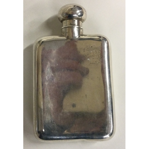 368 - A silver flask with screw-top lid. London 1903. Marked to interior of lid. Approx. 128 grams. Est. £... 