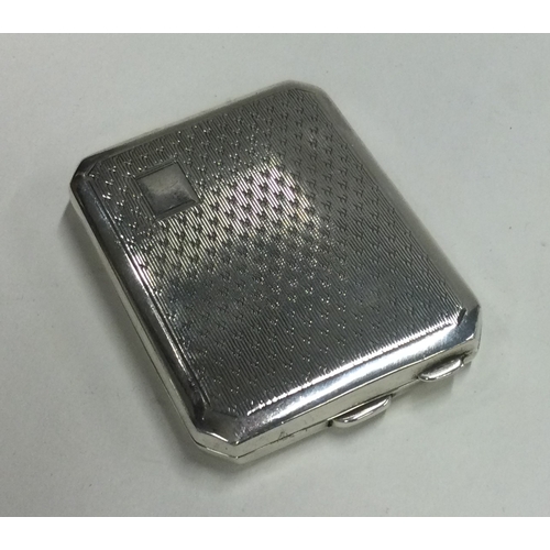 68 - CHESTER: A silver match holder. 1929. Approx. 34 grams. Est. £30 - £50.