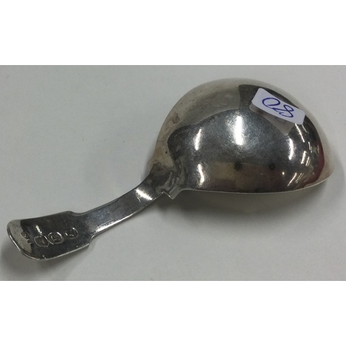 80 - A good George III silver caddy spoon. London 1812. By Solomon Royes. Approx. 12 grams. Est. £50 - £8... 