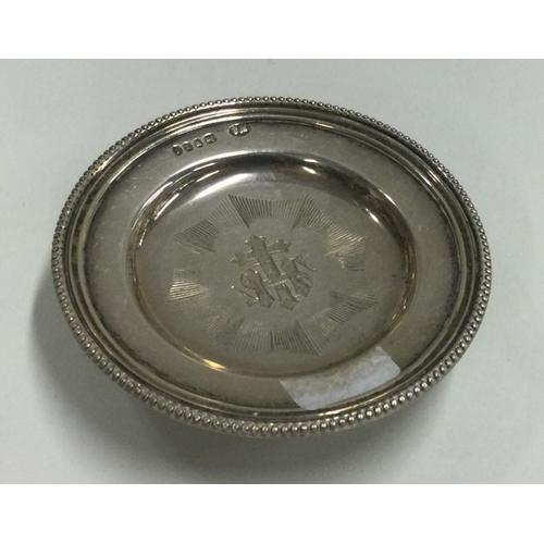 98 - A Victorian silver stand. London 1867. By William Summers. Approx. 34 grams. Est. £40 - £60.