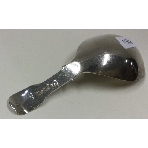 181 - A silver caddy spoon. London 1819. By George Knight. Approx. 16 grams. Est. £30 - £40.