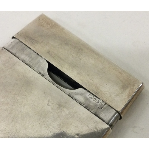 193 - WANG HING: A Chinese export silver card case. Marked to interior. Approx. 101 grams. Est. £120 - £15... 