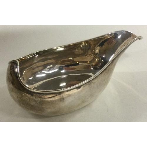 8 - A George III silver pap boat. London 1802. By Solomon Houghman. Approx. 56 grams. Est. £100 - £150.