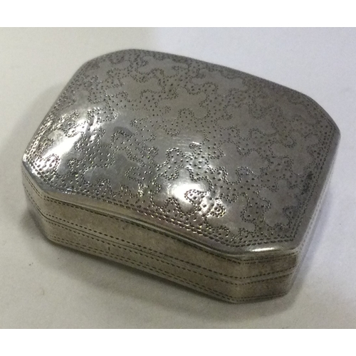 80 - A large George III silver vinaigrette. Birmingham 1806. By Cocks & Bettridge. Approx. 22 grams. Est.... 