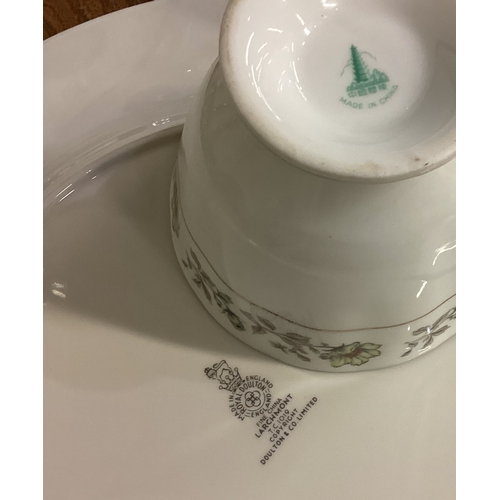 17 - A Royal Doulton part dinner service. Est. £20 - £30.