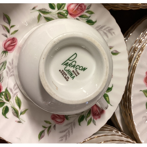 63 - A large Paragon tea service. Est. £20 - £30.