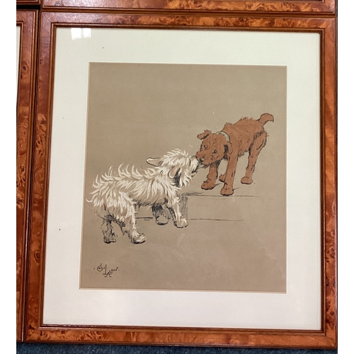 86 - A good set of four Cecil Aldin prints. Est. £50 - £80.