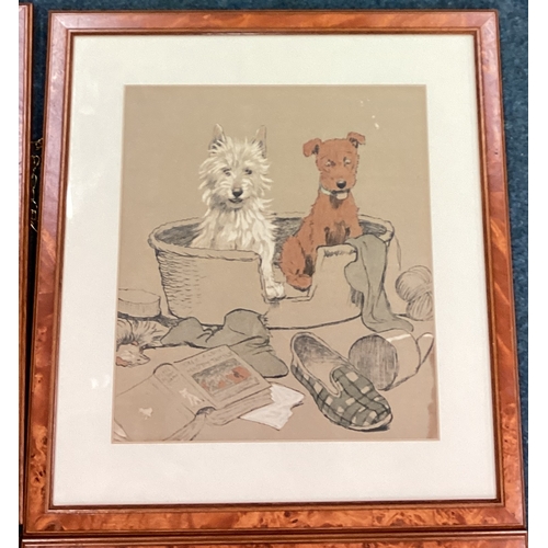 86 - A good set of four Cecil Aldin prints. Est. £50 - £80.