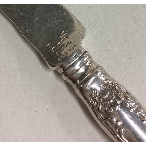 174 - TIFFANY & CO: A silver letter opener. Approx. 21 grams. Est. £40 - £60.