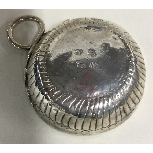 327 - An 18th Century silver wine taster. Maker's mark struck four times to base. Circa 1750. Approx. 79 g... 