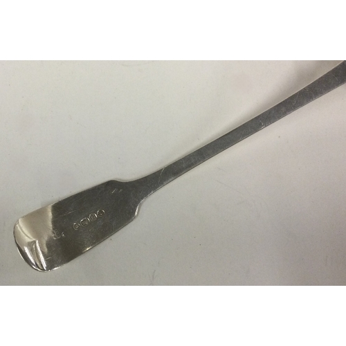 514 - A Victorian silver toddy ladle with crested decoration. London 1847. Approx. 37 grams. Est. £30 - £4... 